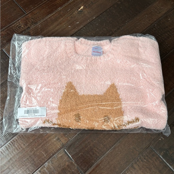 Girls cat sweater. Hanna Andersson. Never worn. - Picture 3 of 3